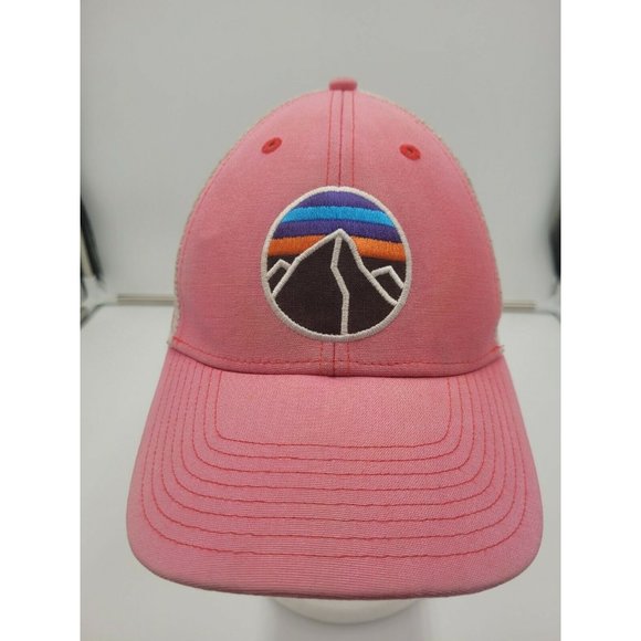Patagonia Accessories - Patagonia Fitz Roy Emblem Lopro Trucker Hat - Light Pink -